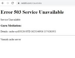 Fix 503 errors on your site. Vexy Uvbye6nkm