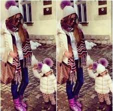 Mom And Daughter Matching Winter Outfit Mother Daughter Matching Outfits Mom And Daughter Matching Mum Fashion