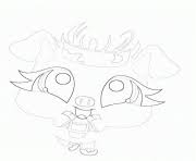 Littlest pet shop is a toy franchise owned by hasbro. Littlest Pet Shop Giraffe Coloring Pages Printable