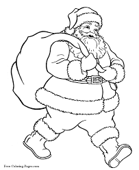 Keep your kids busy doing something fun and creative by printing out free coloring pages. Christmas Santa Coloring Pages Santa Coloring Pages Christmas Coloring Sheets Printable Christmas Coloring Pages