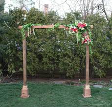 How to make wooden arch for garden. Diy Self Standing Wood Arch Jaime Costiglio