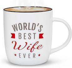 The best birthday gift are both flowers and her favorite gift and have people she knows call her wish her happy birthday and give her gifts. Amazon Com Triple Gifffted Worlds Best Wife Ever Mug For Greatest Women Appreciation Gift Romantic Birthday Gifts Ideas For Her From Husband Anniversary Valentines Mothers Day Mugs Christmas Coffee Cup Kitchen Dining