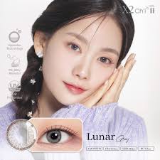 Softlens warna abu bisa buat mata kamu lebih berbinar lohh!✨ Jadi terlihat  lebih berbinar seperti cahaya bulan! Warna Lunar dapat memberikan kilau di  mata kamu✨. Dengan teknologi yang dimiliki X2 Ch'i, kamu
