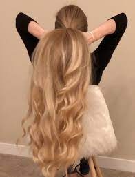 Video Alena S Long Healthy Curls Thick Hair Styles Balayage Hair Blonde Beautiful Long Hair