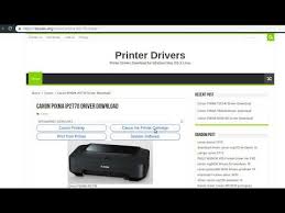 This file is a printer driver for canon ij printers. Canon Pixma Ip2770 Driver How To Install Youtube