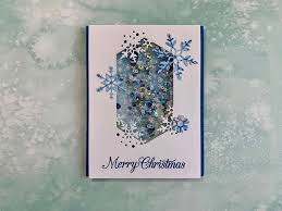 He is responsible for all content of the blog, art & video galleries. Snowflake Splendor Shaker Card So Much Sparkly Fun