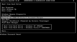 Reset Or Recover Windows 7/Windows Xp/Windows Vista Password Using Hirens  Boot Cd In 13 Easy Steps... - Askfortricks.com