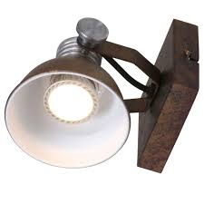 Ob eine leuchte dimmbar ist, lesen sie in der produktbeschreibung im prediger lichtberater shop. Led Industrie Stil Decken Strahler Verstellbar Wohn Arbeits Zimmer Wand Lampe Rost Steinhauer 1533b Kaufen Bei Www Etc Shop De Gmbh Co Kg