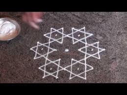 7 Dots Rangoli Daily Rangoli Simple Rangoli Chukki Rangoli Star Rangoli Youtube Simple Rangoli Rangoli With Dots Rangoli Designs