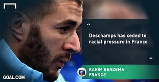 Karim mostafa benzema (born 19 december 1987) is a french professional footballer who plays as a striker for spanish club real madrid and the france national team. Euro 2016 Comment Benzema No Victim Of Islamophobia Goal Com