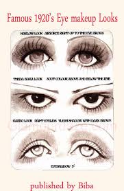 The History Of 1920s Makeup 1920 To 1929 Glamour Daze 1920s Makeup Vintage Makeup Eye Makeup