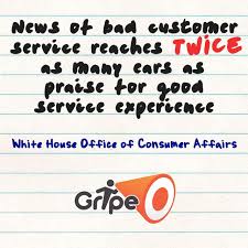 News Of Bad Customer Service Reaches Twice As Many Ears As Praise For Good Service Experience White Customer Service Quotes Bad Customer Service Me Quotes