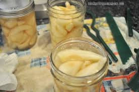 Next, simply rub off the peel of the pear. How To Can Pears For Long Term Storage The Grateful Girl Cooks