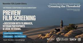 Lander WY - Veteran Film Preview Screening