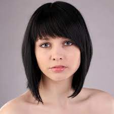 bob mit schragpony frisuren mit schragem pony frisuren mit schragem pony schrager bob mit pony haarschnitt ideen