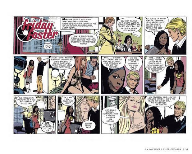 INTERVIEW: FRIDAY FOSTER book editor Christopher Marlon talks about the  '70s strip