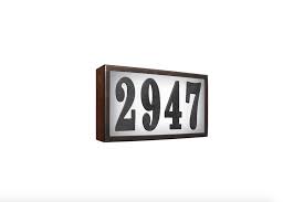 10 Easy Pieces Lighted House Numbers Gardenista