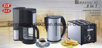 Dowell 3 in 1 breakfast maker guide. Electric 3 In 1 Breakfast Set Coffee Maker Toaster Kettle China Breakfast Set And Coffee Maker Price Made In China Com