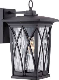 Quoizel Gvr8408k Grover Traditional Mystic Black Outdoor Wall Light Fixture Quo Gvr8408k