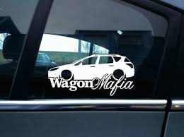 Wagon Mafia Sticker Aufkleber For Peugeot 407 Sw Break