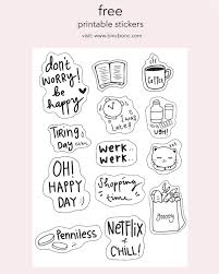 Maybe you would like to learn more about one of these? Cute Aesthetic Stickers Black And White Printable Novocom Top