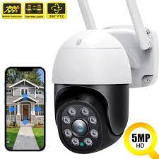 5MP IP WiFi Camera Outdoor Security Protection CCTV 360 PTZ Smart Home IP  Cam 1080P 3MP Video Monitor ONVIF Surveillance Kamera - AliExpress
