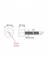 These switches can be used to turn the lights on/off, and is operated by touch. Touch Dimmer Switch Chrome For Led Lighting 12v Dc 24v Dc Design Light