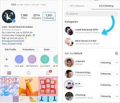 Check spelling or type a new query. New Instagram Following Categories Help You Personalize The Algorithm