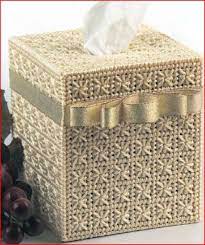 Be sure to measure a recently purchased box of tissues before you begin, as manufacturers may change packaging. Free Crochet Patterns Tissue Box Klenex Crochet And Knitting Patterns Plastic Canvas Tissue Boxes Plastic Canvas Stitches Plastic Canvas Patterns
