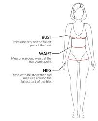 Place the measuring tape above your belly button at the smallest part of your waist. The Fit Size Guides Michail