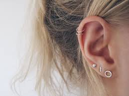 Mismatched Earring Set Mix And Match Earrings Sterling Silver Earring Set Simple Minimalist Jewel In 2020 Cool Ear Piercings Earings Piercings Cute Ear Piercings