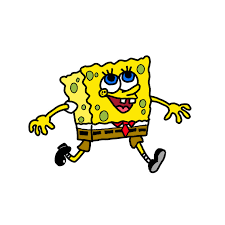 Lastly, you will now draw spongebob's pant line like so, and you can use a ruler for this part if you have trouble with drawing straight lines. Ysfppy Liemasm