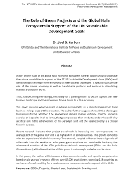 If i buy then the price goes down, i will loss, vice versa. Pdf The Role Of Green Projects And The Global Halal Ecosystem In Support Of The Un Sustainable Development Goals