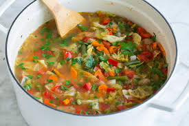 Add onion soup mix, tomato juice, beef broth, and enough water to cover vegetables. Cabbage Soup Cooking Classy