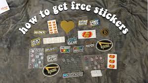 Use them as many times as you like and do not pay. How To Get Free Stickers From Companies Unboxing Pt 1 Youtube