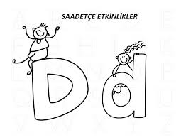 Cubuk Cocuk Harfler Boyama Sayfalari Harfler Gorsel Sanatlar