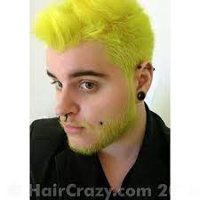 Electroaddict Directions Fluorescent Glow Pravana Neon Yellow Men Hair Color Neon Hair Multi Colored Hair