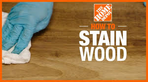 Try to apply as even a coating as possible. How To Stain Wood The Home Depot