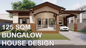 I have 400 square meters lot right now, i'm planning to build a bungalow with 3 bedrooms / 2 bathroom with tubs , with front porch along with the side with if this is true, then probably my dream of building a house in the philippines will become a reality as i have limited resources, with this article i think i. 100 Sqm Bungalow House Design Konsepto Designs Youtube
