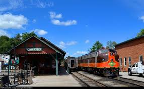 Slrg 515 Saratoga And North Creek Railway Emd E8 A At North Creek New York By Michael Berry North Creek Saratoga Railway