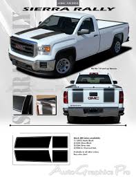 2014 2017 2018 Gmc Sierra Racing Stripes Rally Truck Hood