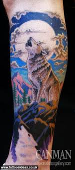 Wolf Tattoos Meanings And Pictures Tattoos Ideas Wolf Tattoos Wolf And Moon Tattoo Tattoos