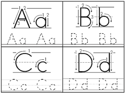 Worksheets pdf, handouts to print, printable exercises. Directional Alphabet 4x5 Tracing Cards By Teach At Daycare Tpt