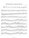 AP Music Theory Composition Project Sheet Music - AP Music Theory ...