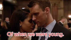 Gabby Dawson and Matt Casey First Kiss