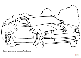 1970 mustang paint codes & colors. Ford Mustang Coloring Page Free Printable Coloring Pages Coloring Home