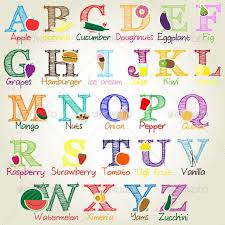 Illustrated Alphabet Letters Lettering Alphabet Alphabet Illustration Alphabet