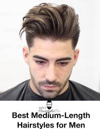 Somewhere in between short and long, these medium length hairstyles for men are just right. Pin On Medium Length Hairstyles