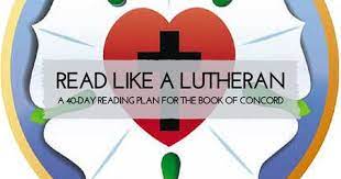 The ancient creeds in the book of concord were prepared by early church pastors and theologians. Read Like A Lutheran A Book Of Concord Reading Plan For Lent Lutheran Reading Plan Advent Readings