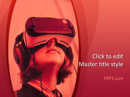 Know the technology behind virtual reality virtual reality technology why is there an age limit on vr? Free Augmented Reality Powerpoint Template Free Powerpoint Templates